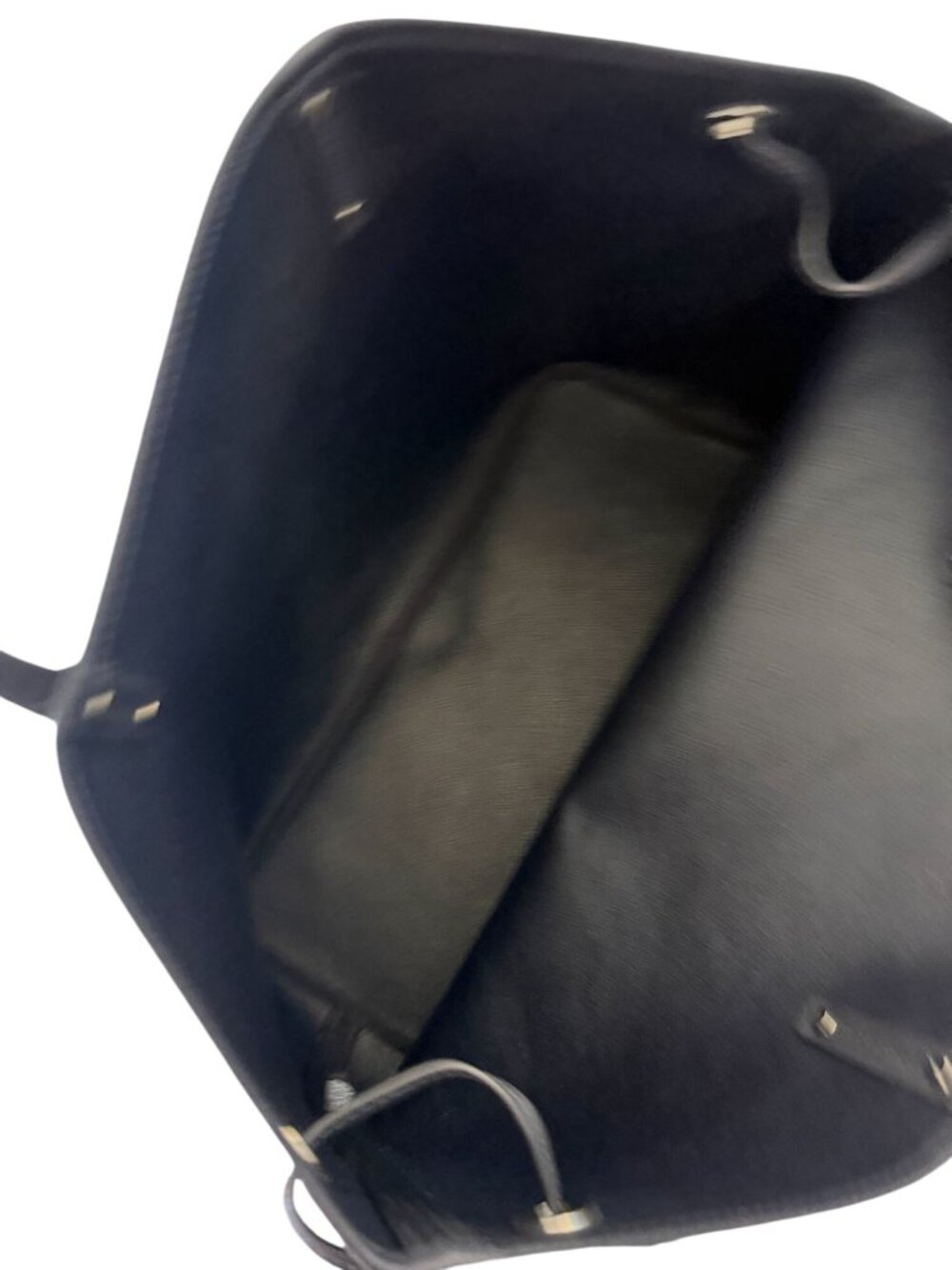MICHAEL KORS Navy JetSet Saffiano Logo Reversible Tote Bag - Picture 7 of 9